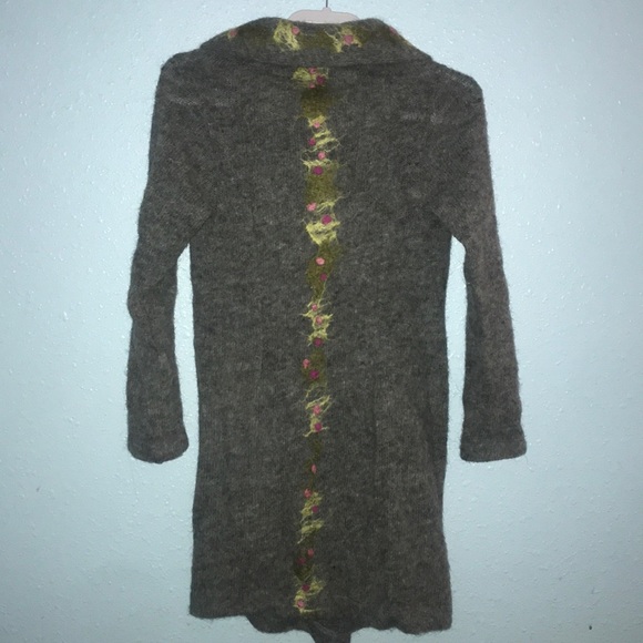 Iceland Wool cardigan coat XS - Picture 3 of 6